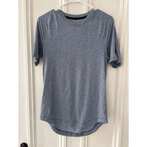 Lululemon mens Short Sleeve Tee S Blue Black